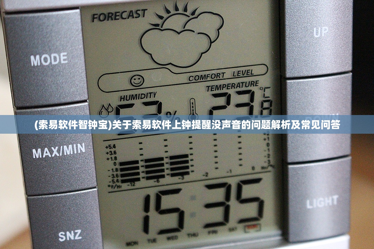 (索易软件智钟宝)关于索易软件上钟提醒没声音的问题解析及常见问答