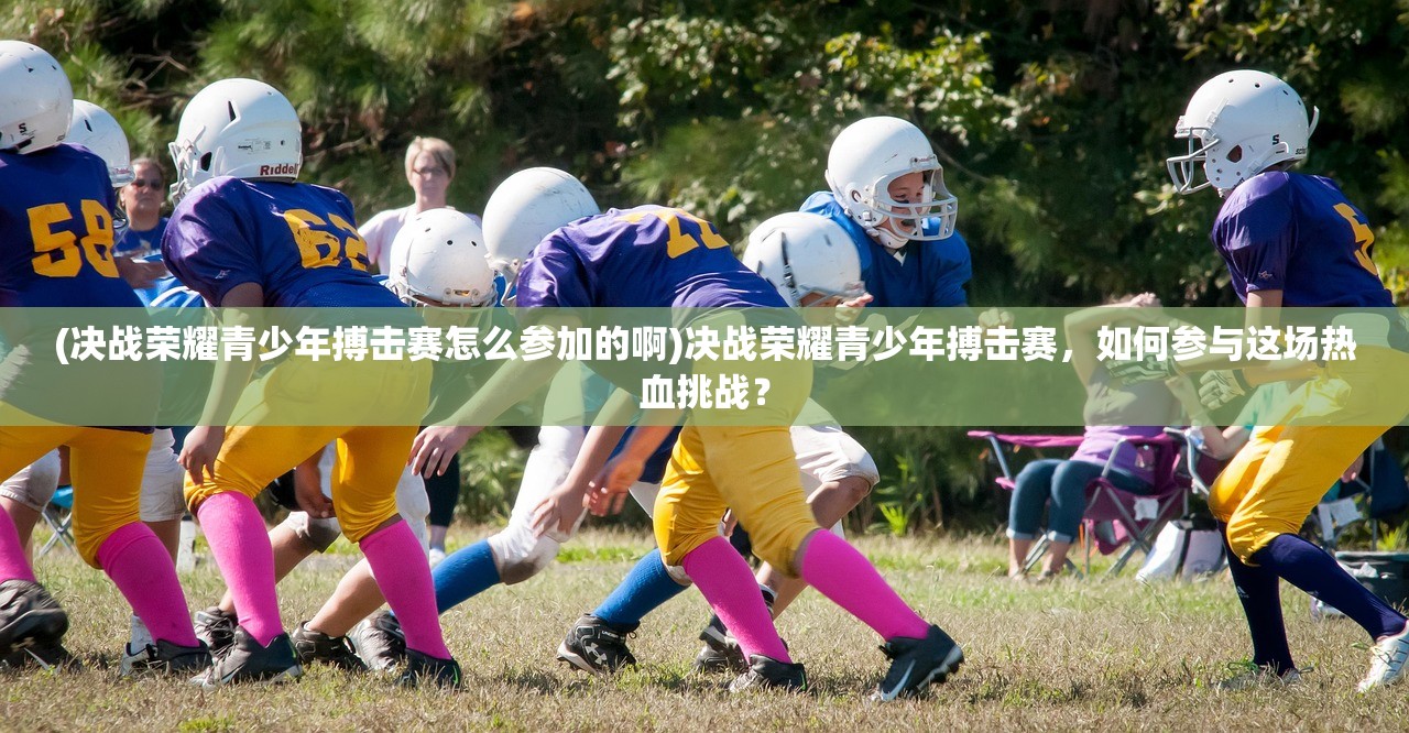 (决战荣耀青少年搏击赛怎么参加的啊)决战荣耀青少年搏击赛,如何参与这场热血挑战? (决战荣耀青少年搏击赛怎么参加的啊)决战荣耀青少年搏击赛,如何参与这场热血挑战?